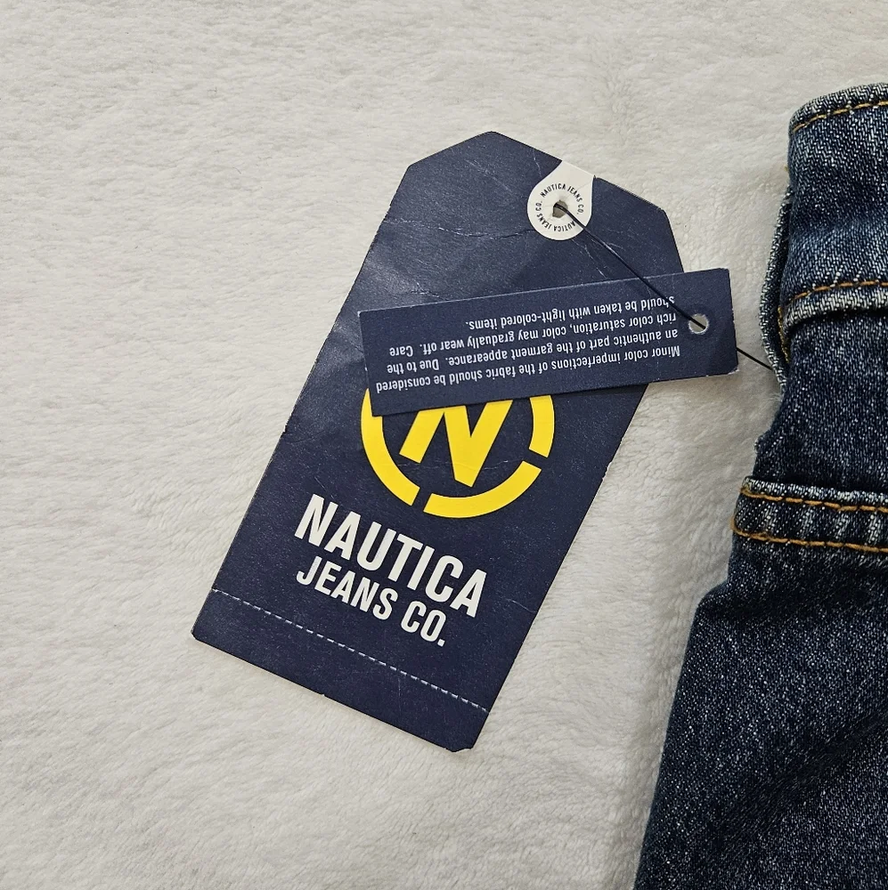 Nautica Jeans Co. Original Relaxed Stretch  Denim Jean in Dark Blue Size 38X30 - Picture 7 of 11